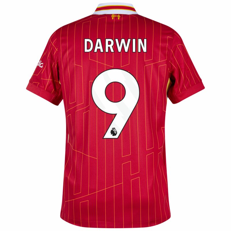 Liverpool Darwin 9 Hjemme Fodboldtrøjer 2024 2025 – Kortærmetærmet