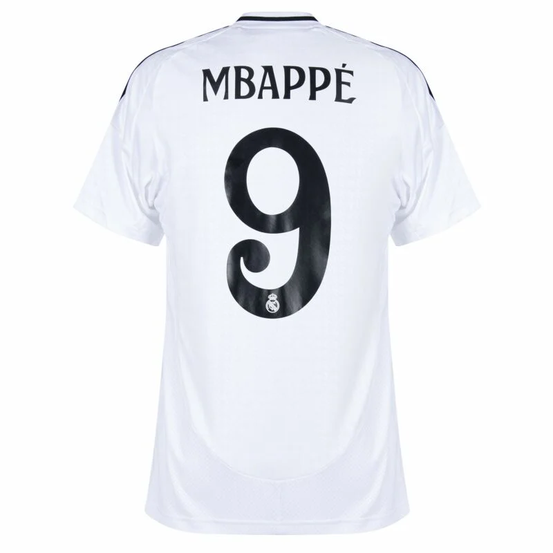 Real Madrid Mbappé 9 Hjemme Fodboldtrøjer 2024 2025 – Kortærmet