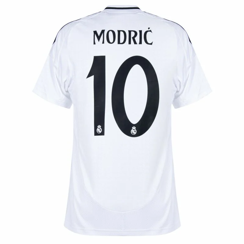 Real Madrid Modrić 10 Hjemme Fodboldtrøjer 2024 2025 – Kortærmet