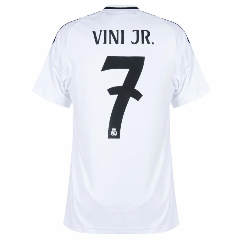 Real Madrid Vinicius Junior 7 Hjemme Fodboldtrøjer 2024 2025 – Kortærmet