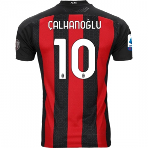 AC Milan Hakan Calhanoglu 10 Hjemmebanetrøje 2020 21 – Kortærmet