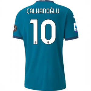 AC Milan Hakan Calhanoglu 10 Tredje trøjer 2020 21 – Kortærmet