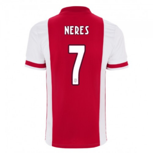 AFC Ajax David Neres 7 Hjemmebanetrøje 2020 21 – Kortærmet