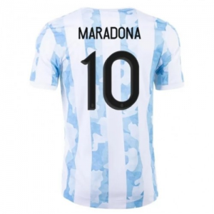 Argentina Maradona 10 Hjemmebanetrøje 20-21 – Kortærmet
