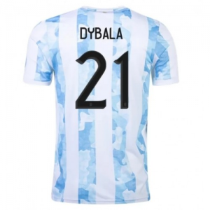 Argentina Paulo Dybala 21 Hjemmebanetrøje 20-21 – Kortærmet