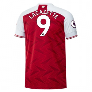 Arsenal Alaxandre Lacazette 9 Hjemmebanetrøje 2020 21 – Kortærmet