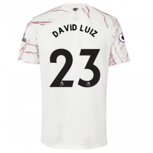 Arsenal David Luiz 23 Udebanetrøje 2020 21 – Kortærmet
