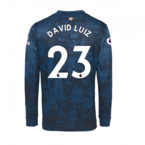 Arsenal David Luiz 23 Tredje trøjer 2020 21 – Langærmet