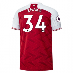 Arsenal Granit Xhaka 34 Hjemmebanetrøje 2020 21 – Kortærmet