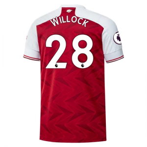 Arsenal Joe Willock 28 Hjemmebanetrøje 2020 21 – Kortærmet