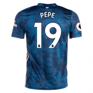 Arsenal Nicholas Pepe 19 Tredje trøjer 2020 21 – Kortærmet