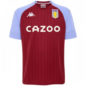 Aston Villa Hjemmebanetrøje 2020 21 – Kortærmet