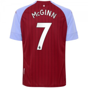Aston Villa John McGinn 7 Hjemmebanetrøje 2020 21 – Kortærmet