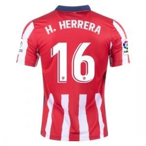 Atletico Madrid Hector Herrera 16 Hjemmebanetrøje 2020 21 – Kortærmet