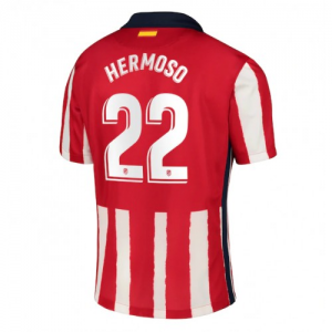 Atletico Madrid Mario Hermoso 22 Hjemmebanetrøje 2020 21 – Kortærmet