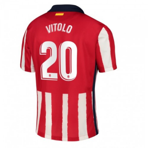 Atletico Madrid Vitolo 20 Hjemmebanetrøje 2020 21 – Kortærmet