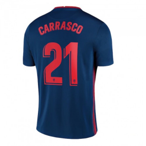 Atletico Madrid Yannick Carrasco 21 Udebanetrøje 2020 21 – Kortærmet