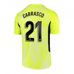 Atletico Madrid Yannick Carrasco 21 Tredje trøjer 2020 21 – Kortærmet