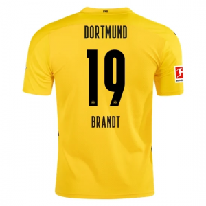 BVB Borussia Dortmund Julian Brandt 19 Hjemmebanetrøje 2020 21 – Kortærmet