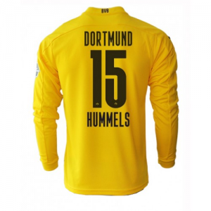 BVB Borussia Dortmund Mats Hummels 15 Hjemmebanetrøje 2020 21 – Langærmet