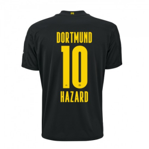 BVB Borussia Dortmund Thorgan Hazard 10 Udebanetrøje 2020 21 – Kortærmet