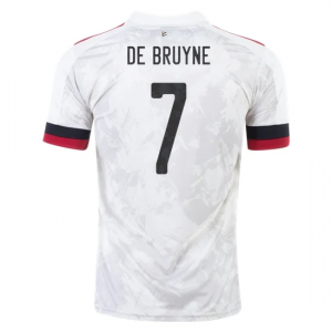 Belgien Kevin De Bruyne 7 Udebanetrøje 20-21 – Kortærmet