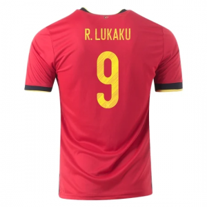 Belgien Romelu Lukaku 9 Hjemmebanetrøje 20-21 – Kortærmet