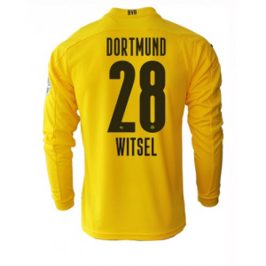 Borussia Dortmund Axel Witsel 28 Hjemmebanetrøje 2020 21 – Langærmet