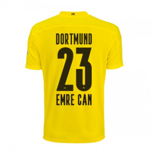 Borussia Dortmund Emre Can 23 Hjemmebanetrøje 2020 21 – Kortærmet