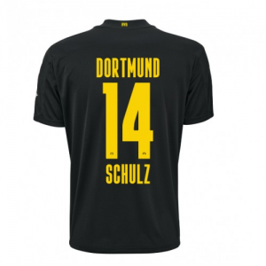 Borussia Dortmund Nico Schulz 14 Udebanetrøje 2020 21 – Kortærmet