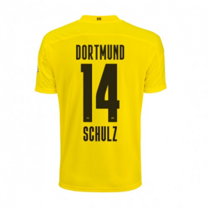 Borussia Dortmund Nico Schulz 14 Hjemmebanetrøje 2020 21 – Kortærmet
