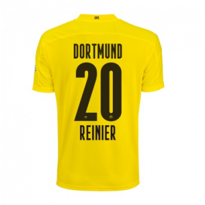 Borussia Dortmund Reinier 20 Hjemmebanetrøje 2020 21 – Kortærmet
