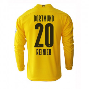 Borussia Dortmund Reinier 20 Hjemmebanetrøje 2020 21 – Langærmet