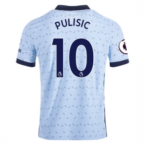 Chelsea Christian Pulisic 10 Udebanetrøje 2020 21 – Kortærmet