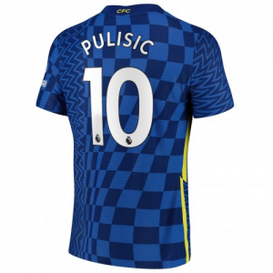 Chelsea Christian Pulisic 10 Hjemmebanetrøje 2021-22 – Kortærmet