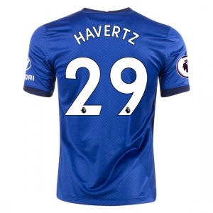 Chelsea Kai Havertz 29 Hjemmebanetrøje 2020 21 – Kortærmet