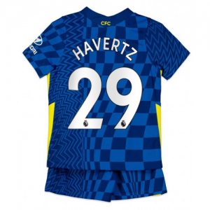 Chelsea Kai Havertz 29 Børn HjemmebaneSæts 2021 22 – Kortærmet