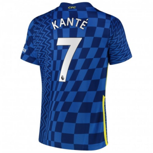 Chelsea NGolo Kanté 7 Hjemmebanetrøje 2021-22 – Kortærmet
