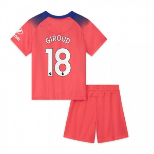 Chelsea Olivier Giroud 18 Børn TredjeSætss 2021 22 – Kortærmet