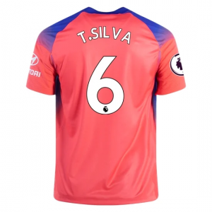 Chelsea Thiago Silva 6 Tredje trøjer 2020 21 – Kortærmet