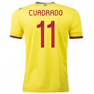 Colombia Juan Cuadrado 11 Hjemmebanetrøje 20-21 – Kortærmet