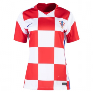 Kroatien Kvinder Hjemmebanetrøje Trøje EM 2020 – Kortærmet