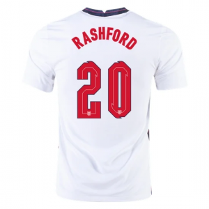 England Marcus Rashford 20 Hjemmebanetrøje 20-21 – Kortærmet