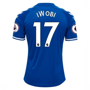Everton Alex Iwobi 17 Hjemmebanetrøje 2020 21 – Kortærmet