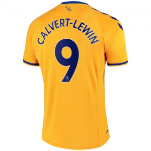 Everton Dominic Calvert Lewin 9 Udebanetrøje 2020 21 – Kortærmet