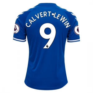 Everton Dominic Calvert Lewin 9 Hjemmebanetrøje 2020 21 – Kortærmet 1
