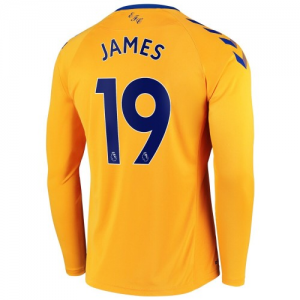 Everton James Rodríguez 19 Udebanetrøje 2020 21 – Kortærmet
