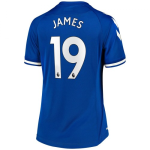 Everton James Rodríguez 19 Hjemmebanetrøje 2020 21 – Kortærmet