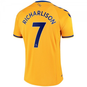 Everton Richarlison 7 Udebanetrøje 2020 21 – Kortærmet