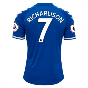 Everton Richarlison 7 Hjemmebanetrøje 2020 21 – Kortærmet 1